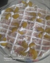 ❤سالاد الویه جاتون خالی عزیزان ❤