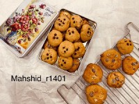 کوکی کشمش و گردو