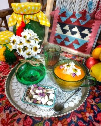 پودینگ کدو حلوایی