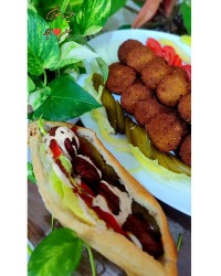فلافل 
ورق بزن گلم