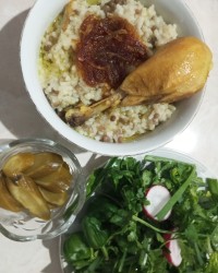 غذای محلی سنگسیر**