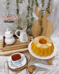 کیک کنجد نارگیل زعفرانی کلیپ آموزشیمو گذاشتم براتون