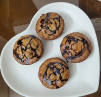 کیک فنجونی گردویی