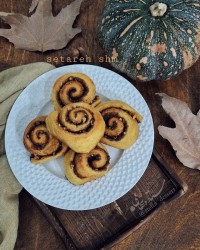 نان رول کدوحلوایی