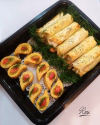 بورک مرغ و راتا مرغ و هویج