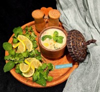 سوپ شیر با بلغور