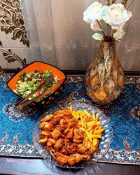 خوراک مرغ رژیمی