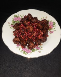 کوفته قلقلی با سس انار