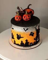  کیک هالوین سفارشی