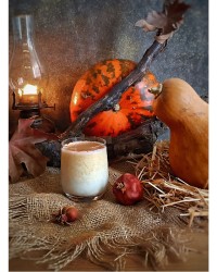 اسموتی داغ کدو حلوایی