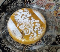 کیک سیب و نارگیل