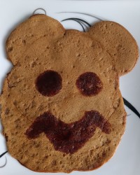 پنکیک شیره خرما