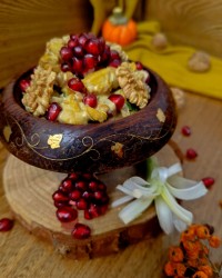 سالاد پاییزی (انار و مرغ)