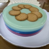 ژله بیسکوییتی
یه ترکیب ژله بستنی خوشمزه وبیسکوییت
