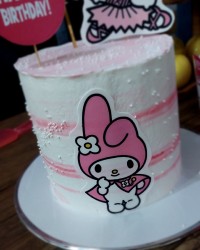 کیک تولد ۹سالگی دخترم