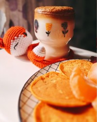 پنکیک کدو حلوایی
قهوه