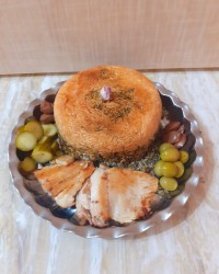 شوید پلو باماهی 