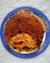 ماکارونی رشته ای.استوری م رو ببینید لطفا.