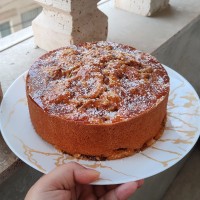 کیک سیب تافی