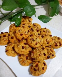 کوکی هویج گردو