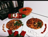 "کوکوماکارونی و لوبیا سبز "