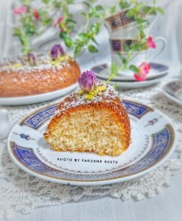 کیک‌ برنج‌ نارگیلی‌ بدون‌ آرد