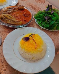 خورشت غوره بادمجان