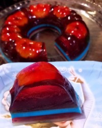 ژله شیر (بدون پودرژله) ویترینی