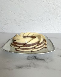 کرم شیر عسلی دو رنگ