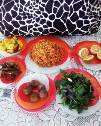 بفرمائید ناهار دمپخت لوبیا سبز 