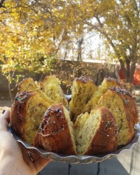 کیک ساده پاییزی 