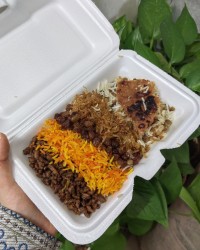 عدس پلو نذری