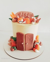 کیک خامه ای ( پاییزی )