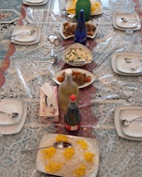 سفره مهمونی? دستپخت ایلی بانو❤️