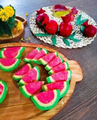 شیرینی هندوانه ای