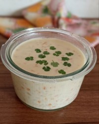 سوپ شیر وخامه