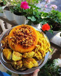 زرشک پلو مرغ