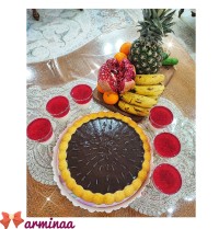 کیک با رویه شکلاتی 