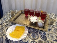ژله ی قند و چای