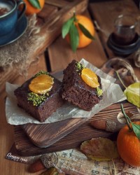 کیک خیس شکلاتی