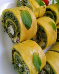 رولت کوکو سبزی