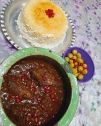 مرغ ناردونی گیلانی بامرغ محلی
