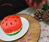 کاپ کیک هندوانه ایی