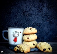 کوکی کشمشی وانیلی