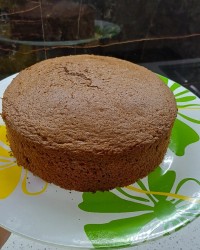 کیک اسفنجی بی بی 
با دستور فرشته صادقیان عزیزم