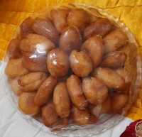 پیراشکی کرم دار با بافت پوک