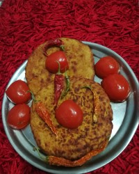 کوکوی گوشت کوبیده.
