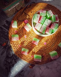 باسلوق ژله ای دورنگ