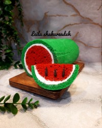رولت هندوانه یلدایی