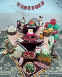 جشن یلدای مدرسه پسرم